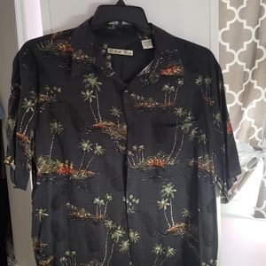 Silk Men's casual shirt